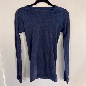 Lululemon Swiftly Tech Long Sleeve Shirt - Blue